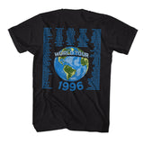 ACDC 1996 Ballbreaker World Tour Black T-shirt Front & Back