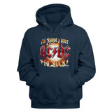 AC/DC For Those About to Rock Navy Pullover Hoodie - Yoga Clothing for You