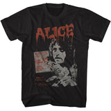 Alice Cooper Madhouse Rock Concert Tour Black T-shirt - Yoga Clothing for You