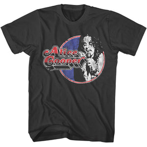 Alice Cooper Vintage Photo Smoke T-shirt - Yoga Clothing for You