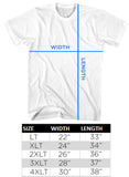 Bon Jovi New Jersey Map White Tall T-shirt - Yoga Clothing for You