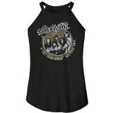 Aerosmith Get Your Wings Tour Ladies Black Rocker Tank Top