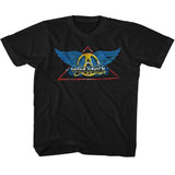 Aerosmith Kids T-Shirt Triangle Wing Logo Tee