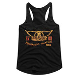 Aerosmith Ladies Racerback Tanktop Permanent Vacation Tour Tank