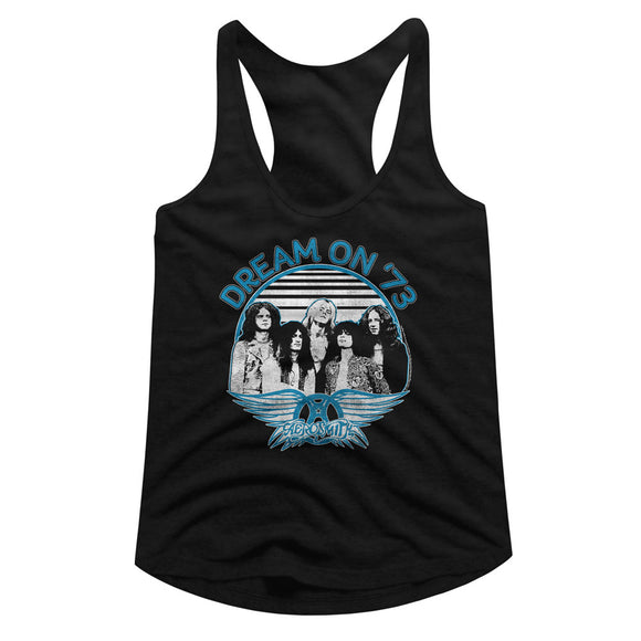 Aerosmith Ladies Racerback Tanktop Dream On Song Tank