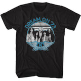 Aerosmith Dream On Song Black T-shirt