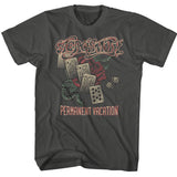 Aerosmith Permanent Vacation Playing Cards Smoke T-shirt