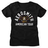 Aerosmith Ladies T-Shirt American Tour Tee