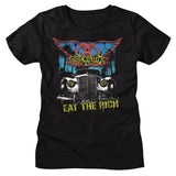 Aerosmith Ladies T-Shirt Eat The Rich Tee