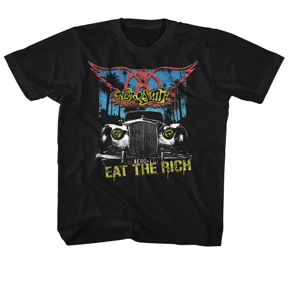 Aerosmith Kids T-Shirt Eat The Rich Tee
