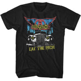 Aerosmith Eat The Rich Black Tall T-shirt