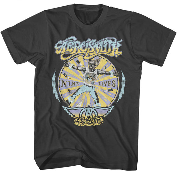 Aerosmith Nine Lives Smoke T-shirt