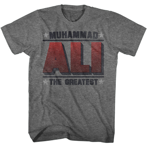 Muhammad Ali T-Shirt The Greatest Distressed Heather Tee - Yoga Clothing for You