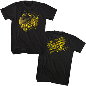 Muhammad Ali Tall T-Shirt Wrestled With An Alligator Black Tee - Yoga Clothing for You