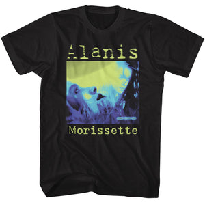 Alanis Morissette Jagged Little Pill Art Black T-shirt