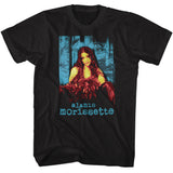Alanis Morissette Portrait Black T-shirt