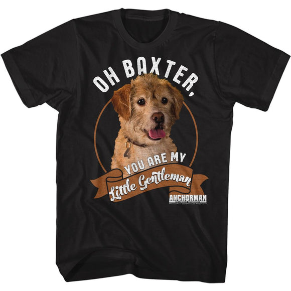 Anchorman T-Shirt Oh Baxter Black Tee - Yoga Clothing for You