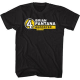 Anchorman Tall T-Shirt Brian Fantana Reporter Black Tee - Yoga Clothing for You