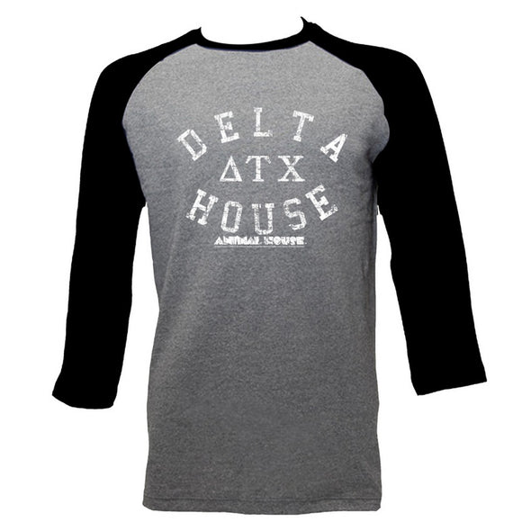 Animal House T-Shirt Delta House Gray Heather/Smoke Tee - Yoga Clothing for You