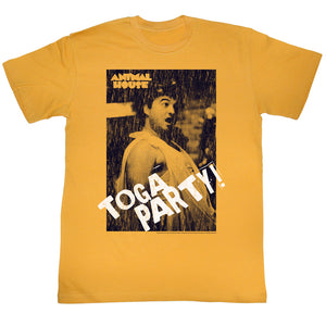 Animal House T-Shirt Toga Party! Distressed Portrait Gold Tee - Yoga Clothing for You