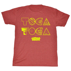 Animal House T-Shirt Toga Toga Red Heather Tee - Yoga Clothing for You