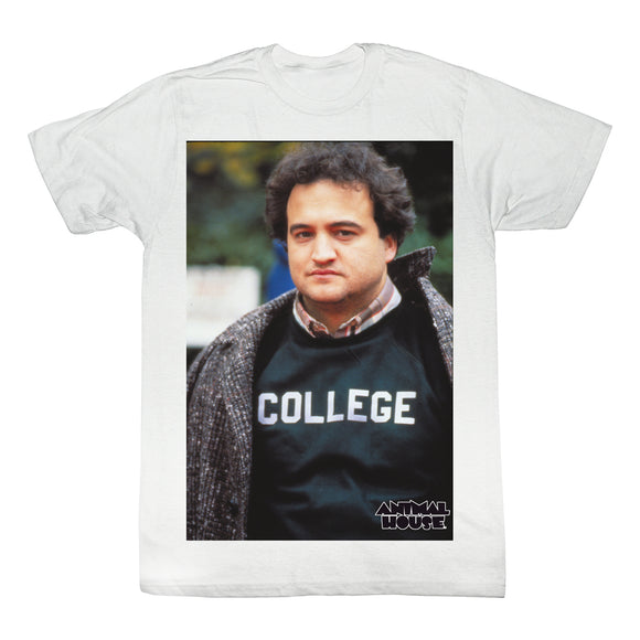 Animal House Tall T-Shirt College Shirt Portrait White Tee - Yoga Clothing for You