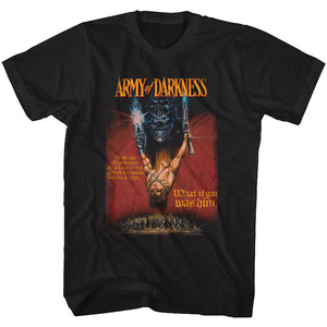Army of Darkness T-Shirt Poster Black Tee - Yoga Clothing for You