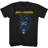 Army of Darkness Tall T-Shirt Evil Ash Black Tee - Yoga Clothing for You