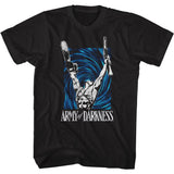Army of Darkness Tall T-Shirt Time Vortex Black Tee - Yoga Clothing for You
