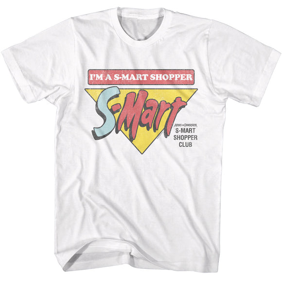 Army of Darkness S-mart Shopper Club White T-shirt