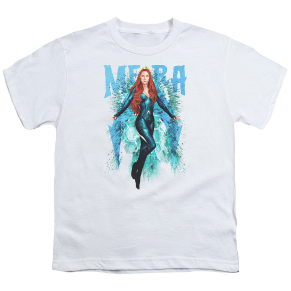 Aquaman Movie Kids T-Shirt Mera White Tee - Yoga Clothing for You