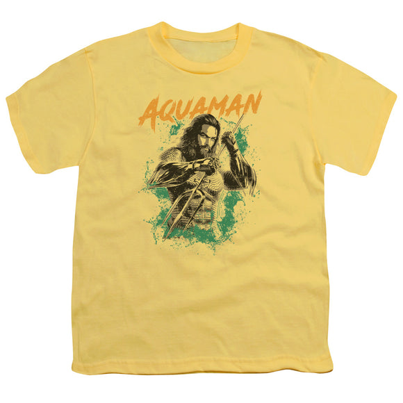 Aquaman Movie Kids T-Shirt Pose Banana Tee - Yoga Clothing for You