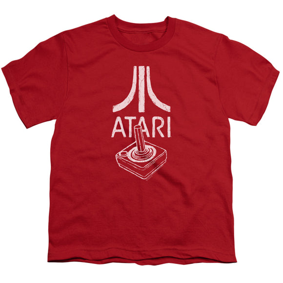 Atari Kids T-Shirt Joystick Controller Logo Red Tee - Yoga Clothing for You
