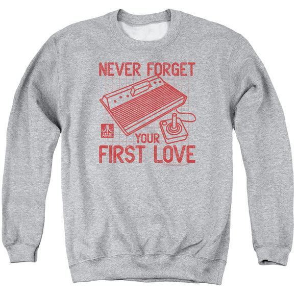 Atari Sweatshirt Never Forget Your First Love Heather Pullover - Yoga Clothing for You