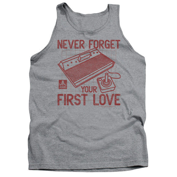 Atari Tanktop Never Forget Your First Love Heather Tank - Yoga Clothing for You
