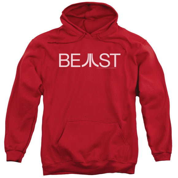 Atari Hoodie Beast Logo Red Hoody - Yoga Clothing for You