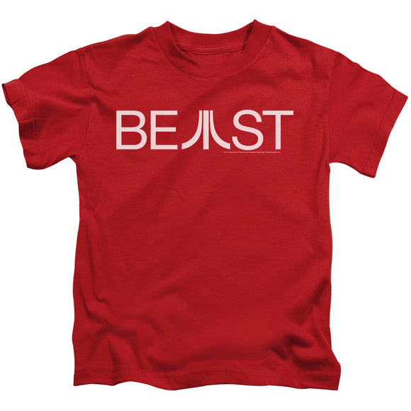 Atari Boys T-Shirt Beast Logo Red Tee - Yoga Clothing for You
