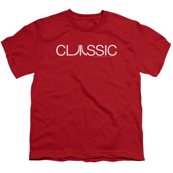 Atari Kids T-Shirt Classic Logo Red Tee - Yoga Clothing for You