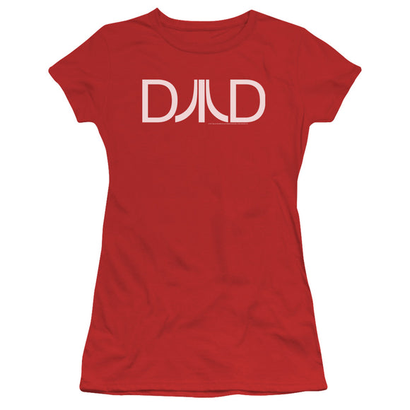 Atari Juniors T-Shirt Dad Logo Red Tee - Yoga Clothing for You