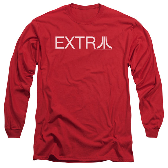 Atari Long Sleeve T-Shirt Extra Logo Red Tee - Yoga Clothing for You
