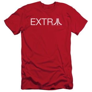 Atari Slim Fit T-Shirt Extra Logo Red Tee - Yoga Clothing for You