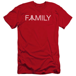 Atari Premium Canvas T-Shirt Family Logo Red Tee - Yoga Clothing for You