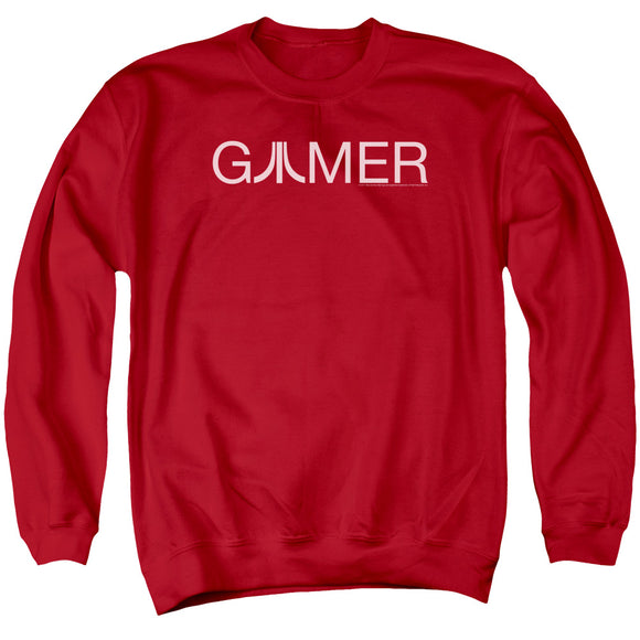 Atari Sweatshirt Gamer Logo Red Pullover - Yoga Clothing for You