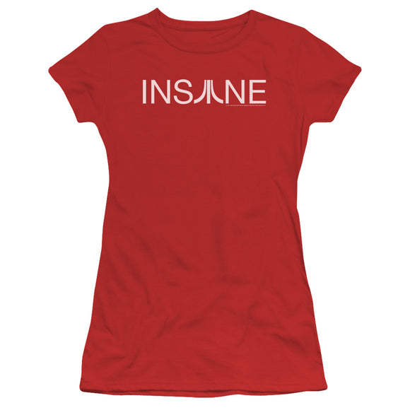 Atari Juniors T-Shirt Insane Logo Red Tee - Yoga Clothing for You