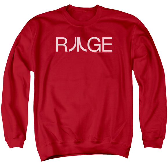 Atari Sweatshirt Rage Logo Red Pullover - Yoga Clothing for You