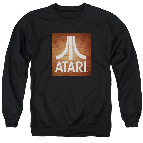 Atari Sweatshirt Classic Wood Square Black Pullover - Yoga Clothing for You