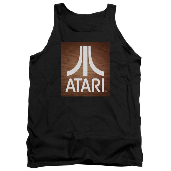 Atari Tanktop Classic Wood Square Black Tank - Yoga Clothing for You