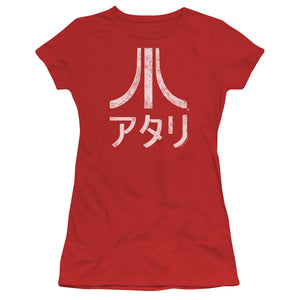 Atari Juniors T-Shirt Rough Kanji Red Tee - Yoga Clothing for You