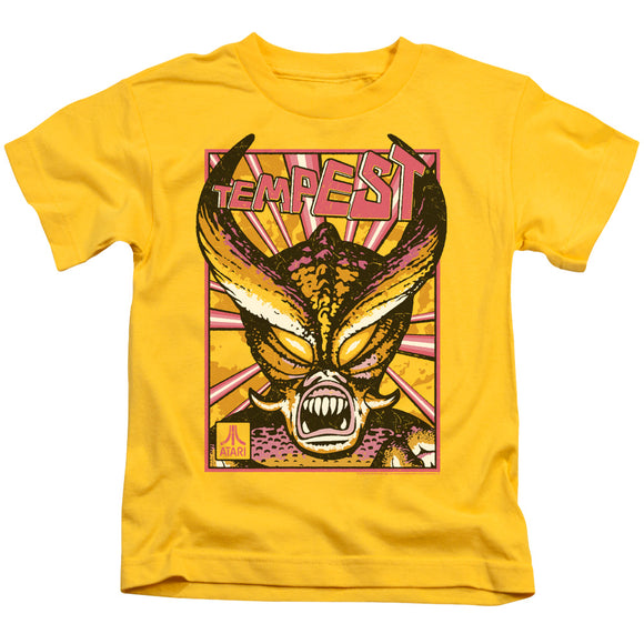 Atari Boys T-Shirt Tempest In The Grasp Yellow Tee - Yoga Clothing for You