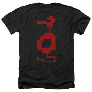 Atari Heather T-Shirt Red Dragon Black Tee - Yoga Clothing for You